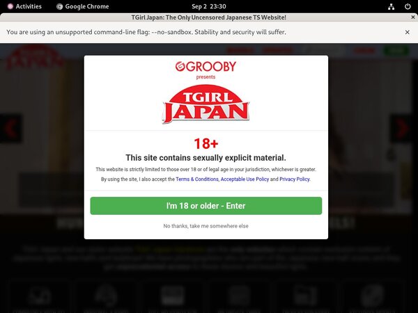 $1 Tgirljapan Trial Offer