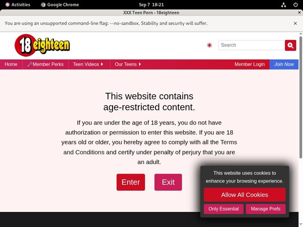 18eighteen.com Become A Member