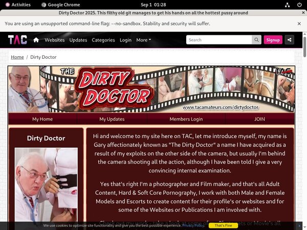 Account Premium Dirty Doctor