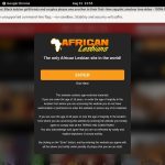Africanlesbians Password Blog