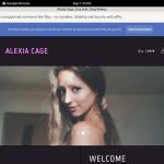 Alexiacage.modelcentro.com Free Trial Promo