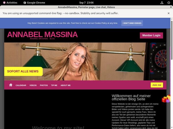 Annabelmassina.modelcentro.com Paypal Account