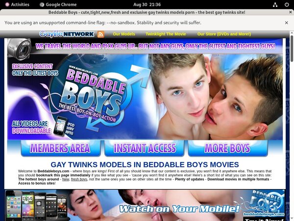 Beddableboys.com Bdsm