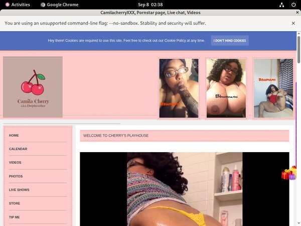 Camilacherryxxx.modelcentro.com Promo Deal