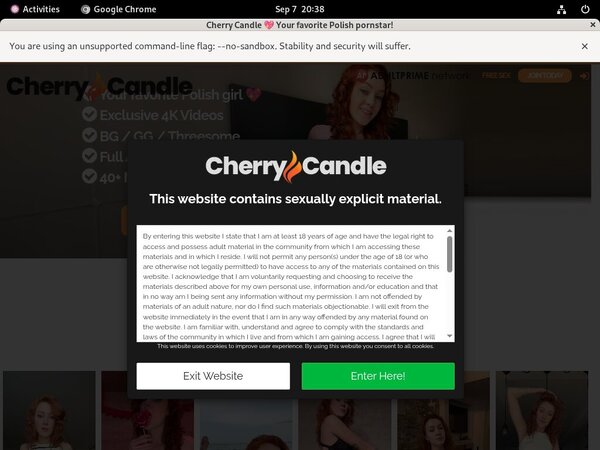 Cherrycandle With IDeal