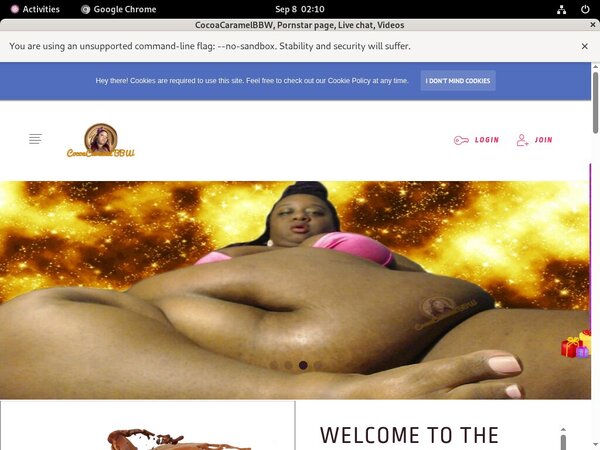 CocoaCaramelBBW Username