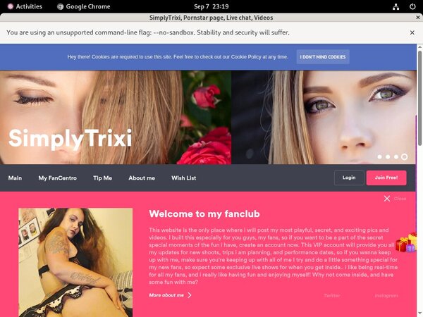 Com Harleybradmodelcentro Trial Membership