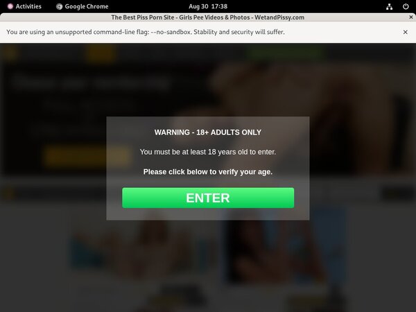 Create Wet And Pissy Account