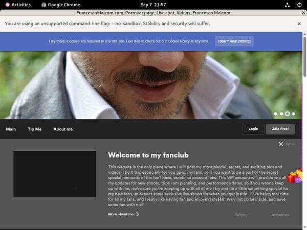 Daily FrancescoMalcom.com Accounts