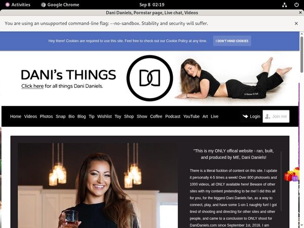 Dani Daniels Epochstats