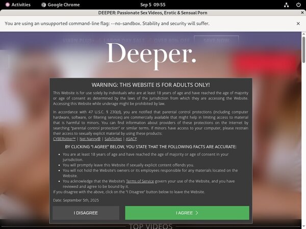 Deeper Full Website