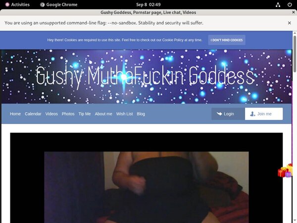 Discount Gushy Goddess Deal