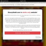 Ebony Shaft Passwords Accounts