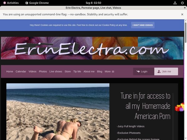 Erin Electra Trial Option