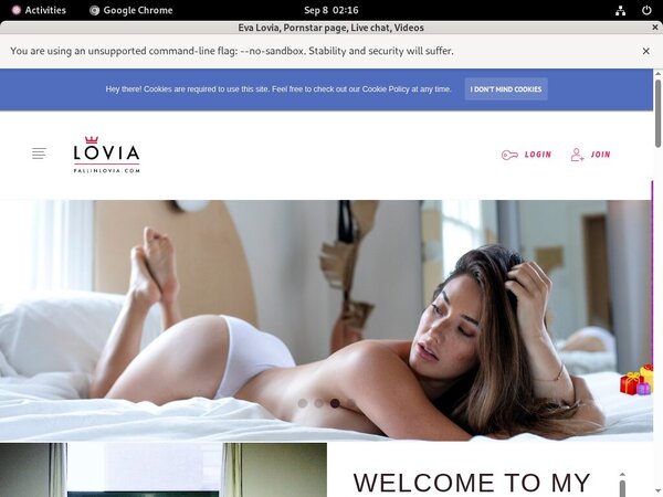 Eva Lovia Password Site