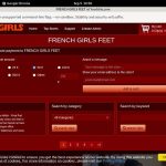 FRENCHGIRLSFEET Free Premium Account