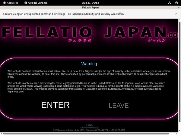 Fellatio Japan Discount Pw