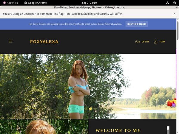 Foxyaleksa.com Save