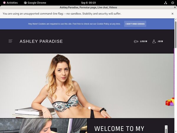 Free AshleyParadise Accounts And Passwords