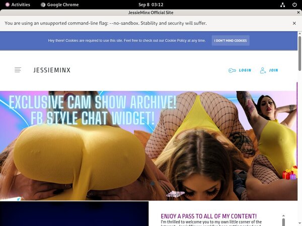 Free JessieMinx Trial Account