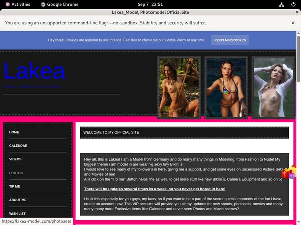 Free Lakea-model.com Trial Membership