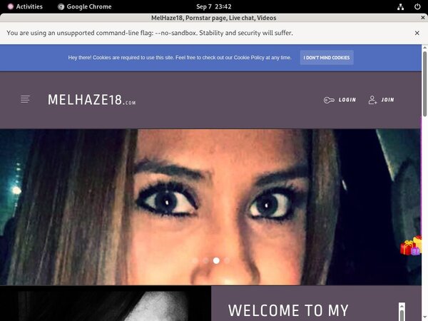 Free Logins MelHaze18