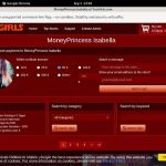 Free Working Moneyprincess Isabell Accounts