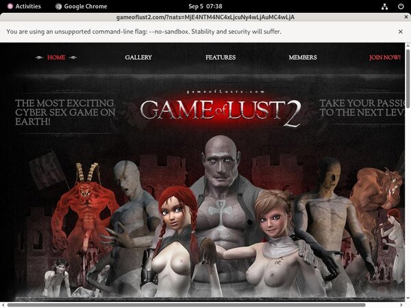 Gameoflust2.com With Paysafecard