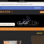 Goddessbianka.com Signup Page