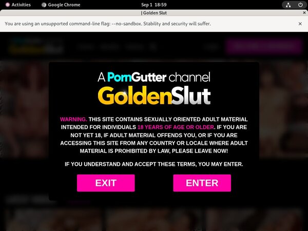 Golden Slut 3 Day Trial