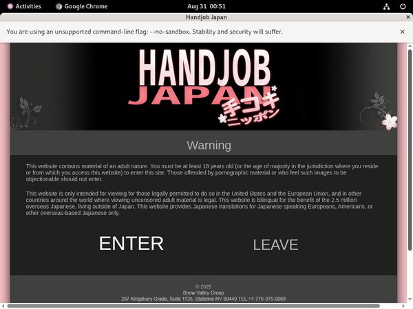 Handjob Japan Membership