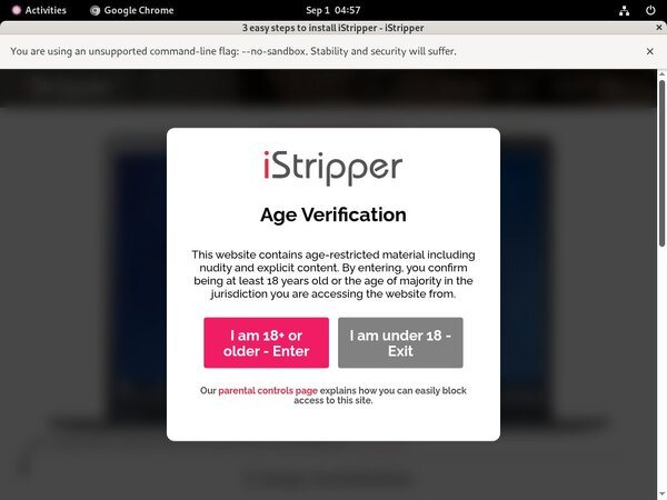 Istripper Paypal Order