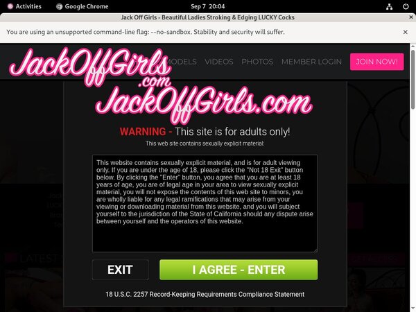 Jack Off Girls Free Trial Link