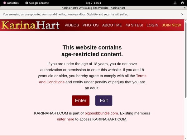 Karina Hart Free Trial Membership
