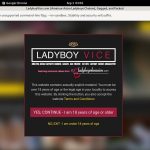 Ladyboyvice.com Paypal Access