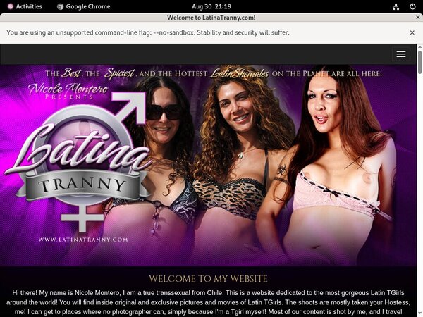 Latina Trannypasswords