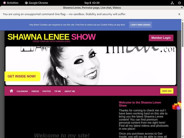 Login Shawnaleneeshow.modelcentro.com Free