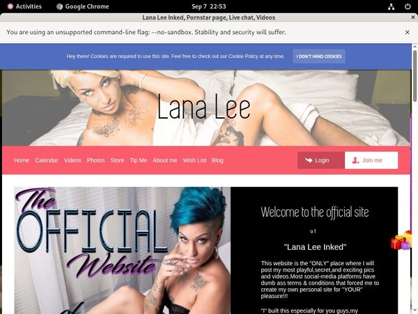 My-lana-lee User And Password