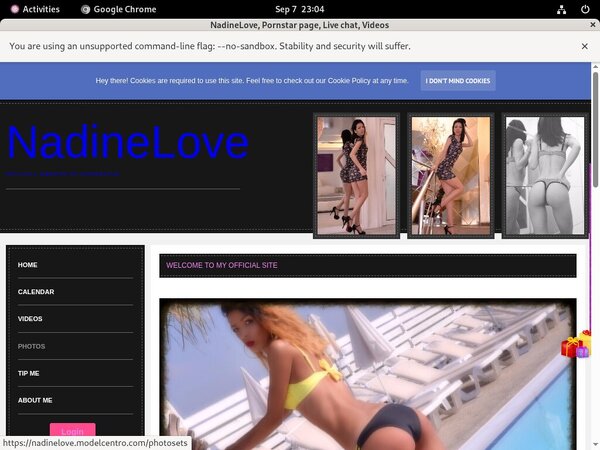Nadinelove.modelcentro.com Full Hd Video