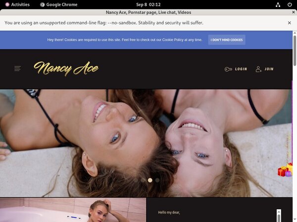 Nancyace.com Renew Password