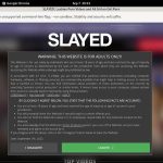 New Free Slayed.com Account