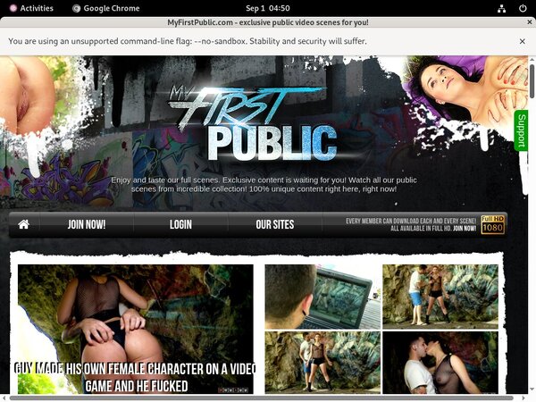 New My First Public Password