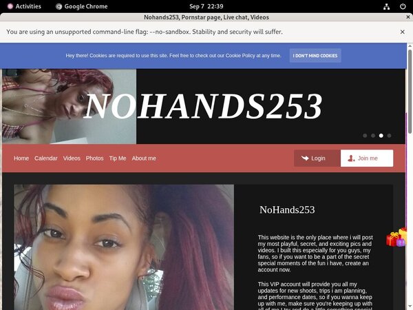 Nohands253 Discount 50%
