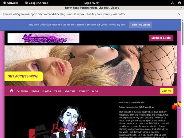 Pass Ravenroxx.com