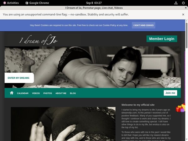 Porno IDreamofJo