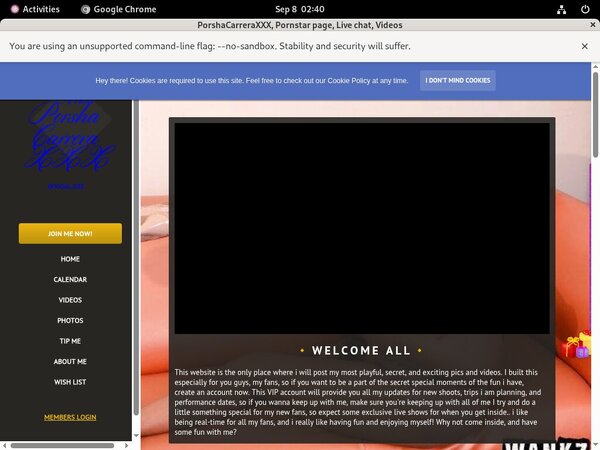 PorshaCarreraXXX Passwords Blog