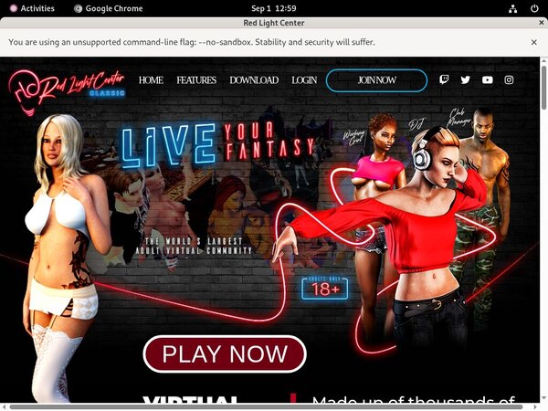 Red Light Center Free Premium Accounts