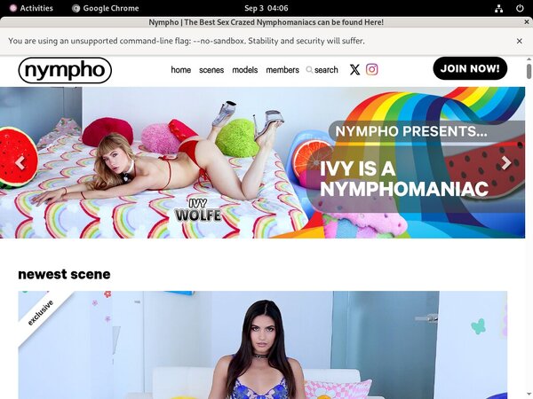 Register Nympho