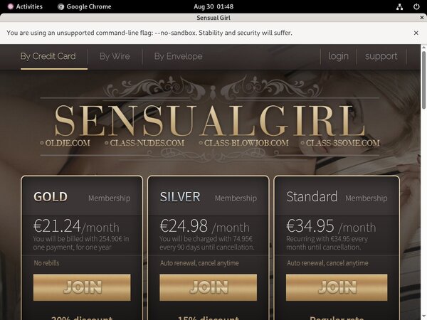 Register Sensual Girl