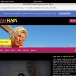 SELAH RAIN Billing Page